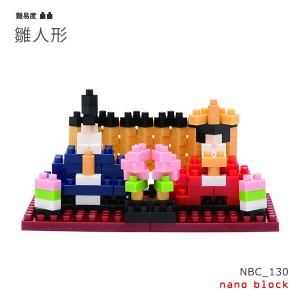 KAWADA NANOBLOCK 積木 女兒節雛人形 (